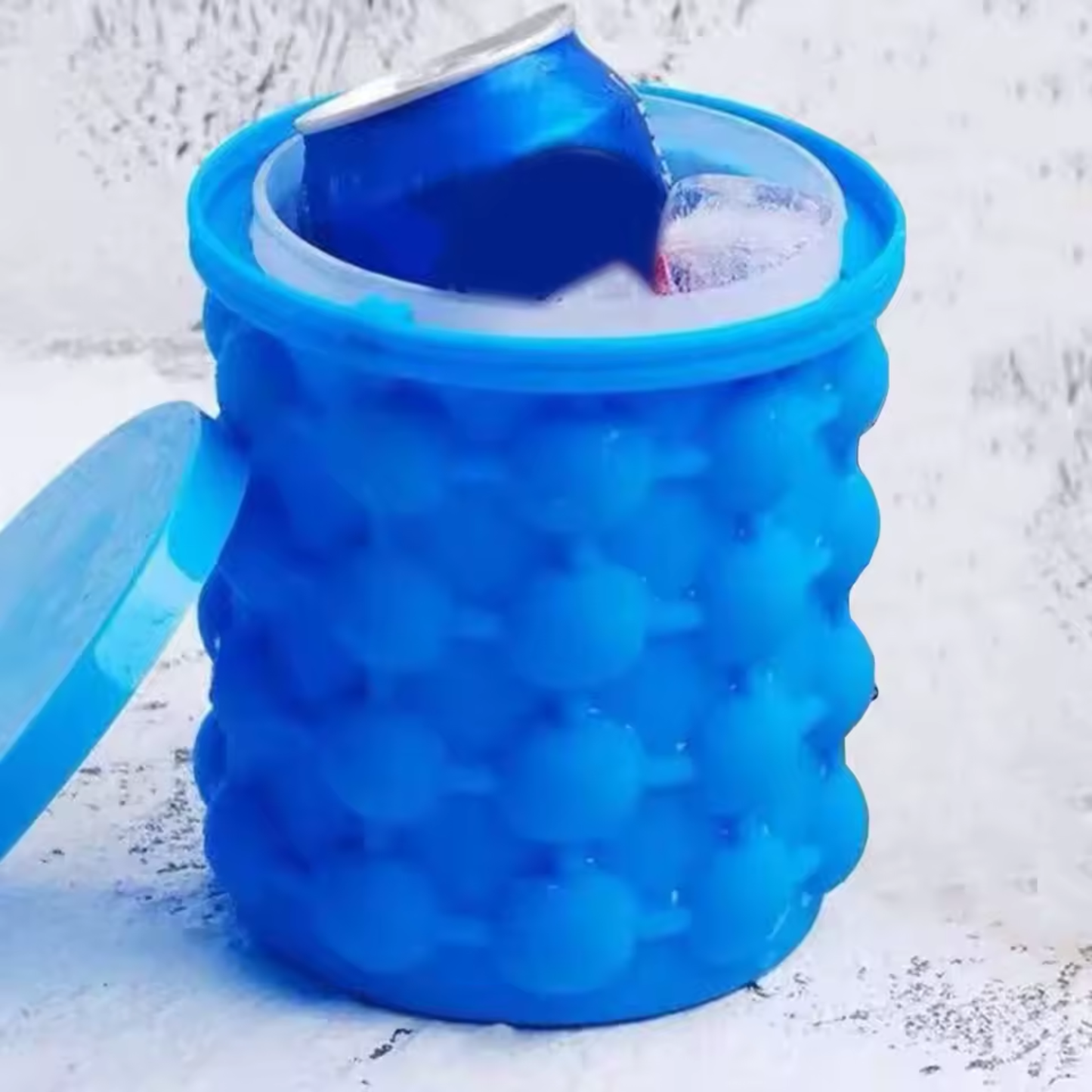 Round Barrel 3D Champagne Ice Bucket