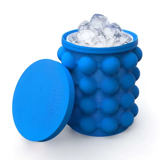 Round Barrel 3D Champagne Ice Bucket